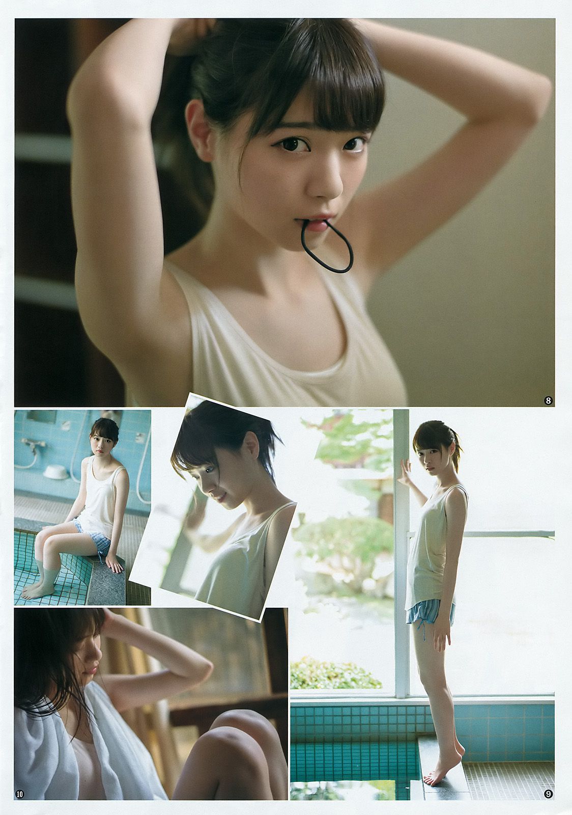 Nishino Nanase Rika Watanabe [Weekly Young Jump] 2016 No.35 Photo Magazine Page 7 No.be5c51