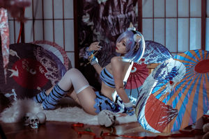 [Net Red COSER Photo] Beliebte Coser Erzuo Nisa-Rem Sommergeisterkleidung