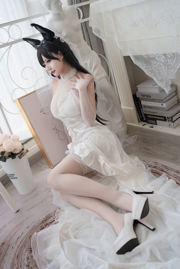 [Welfare COS] Аниме-блогер Ogura Chiyo w - свадебное платье Atago