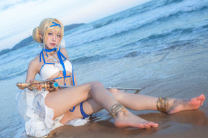 [Net Red COSER] Anime blogger Shui Miao aqua - Jeanne d'Arc