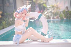 [Foto de Net Red COSER] Huaqi Hana-Summer Sweetheart Swimsuit