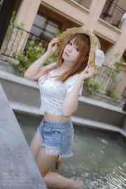 [Ảnh COSER màu đỏ ròng] Cô gái dễ thương Nyako Meow - Du lịch suối nước nóng