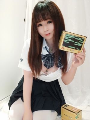 [Cosplay Photo] The peach girl is Yijiang - JK Binding