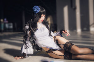 [Cosplay寫真] 動漫博主Money冷冷 - 95式玉玲瓏-黑呆女僕