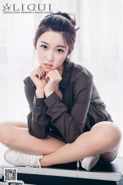 Model Xiao Xiao "Sweet Girl in Hot Pants" [Li Cabinet]