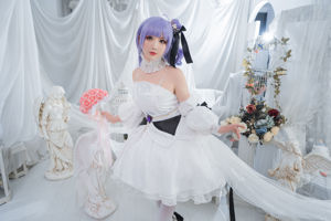 [ภาพคอสเพลย์] น่ารักและเป็นที่นิยม Coser ก๋วยเตี๋ยวนางฟ้า - ชุดแต่งงานยูนิคอร์น