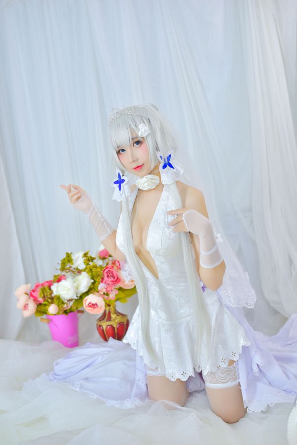 [网红 Coser] Jiuqu Jean "ชุดแต่งงาน"