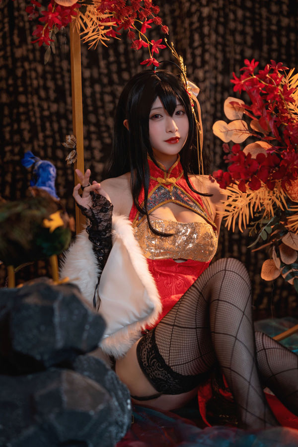 [COS Welfare] Anime blogger Teppanyaki Ghost Dance w - Dafeng Cheongsam