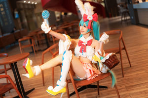 [ภาพถ่าย Net Red COSER] บล็อกเกอร์อนิเมะ Kitaro_ Kitaro - Hatsune Bunny Girl