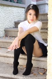 Promise Sabrina "Xiamen Travel Shooting" Underwear + School Uniform Series [美媛馆MyGirl] Vol.072