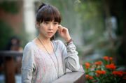 Koleksi Foto "Sweet Girl Fresh Outdoor" dari saudara perempuan Taiwan Shen Qiaoqiao