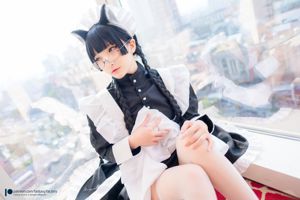 [COS福利] 小丁 [Fantasy Factory] Maid Meow 喵娘女僕