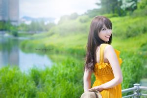 Li Erhui „Outdoor Shooting Temperament Yellow Dress Series”